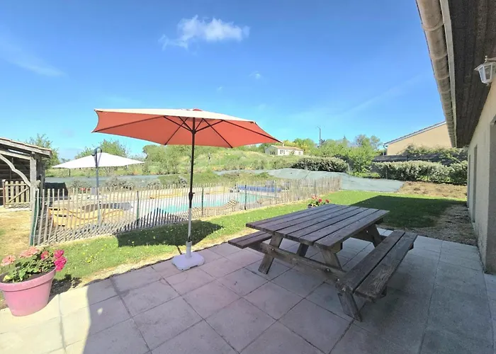 Feriehus Maison Perigourdine Avec Piscine Privative, Internet Et Animaux Acceptes - Fr-1-616-476 Sainte-Sabine-Born